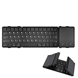 Modèle Jomaa Hébreu Corée Russie Clavier pliable sans fil conçu pour être compatible avec les tablettes et les appareils mobiles prenant en charge la connectivité