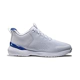 Sqairz Speed3 Sl Spikeless Golf Shoes Men, Designed For Balance, Performance And Traction, Bolt Blue, 10