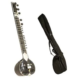 BHAVICREATION Sitar Case Sitar Bag Single Toomba Standard Size (Length 49inch) Nylon Bag Sitar Musical Instruments