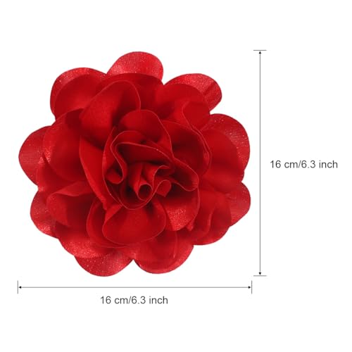 Large Rose Flower Brooches and Pins for Women | Rose Flower Hair Clips for Women, Lapel Pins for Women | Brooch for Women Dresses | Hat Pins for Women, Flower Hair, Pin for Clothes4