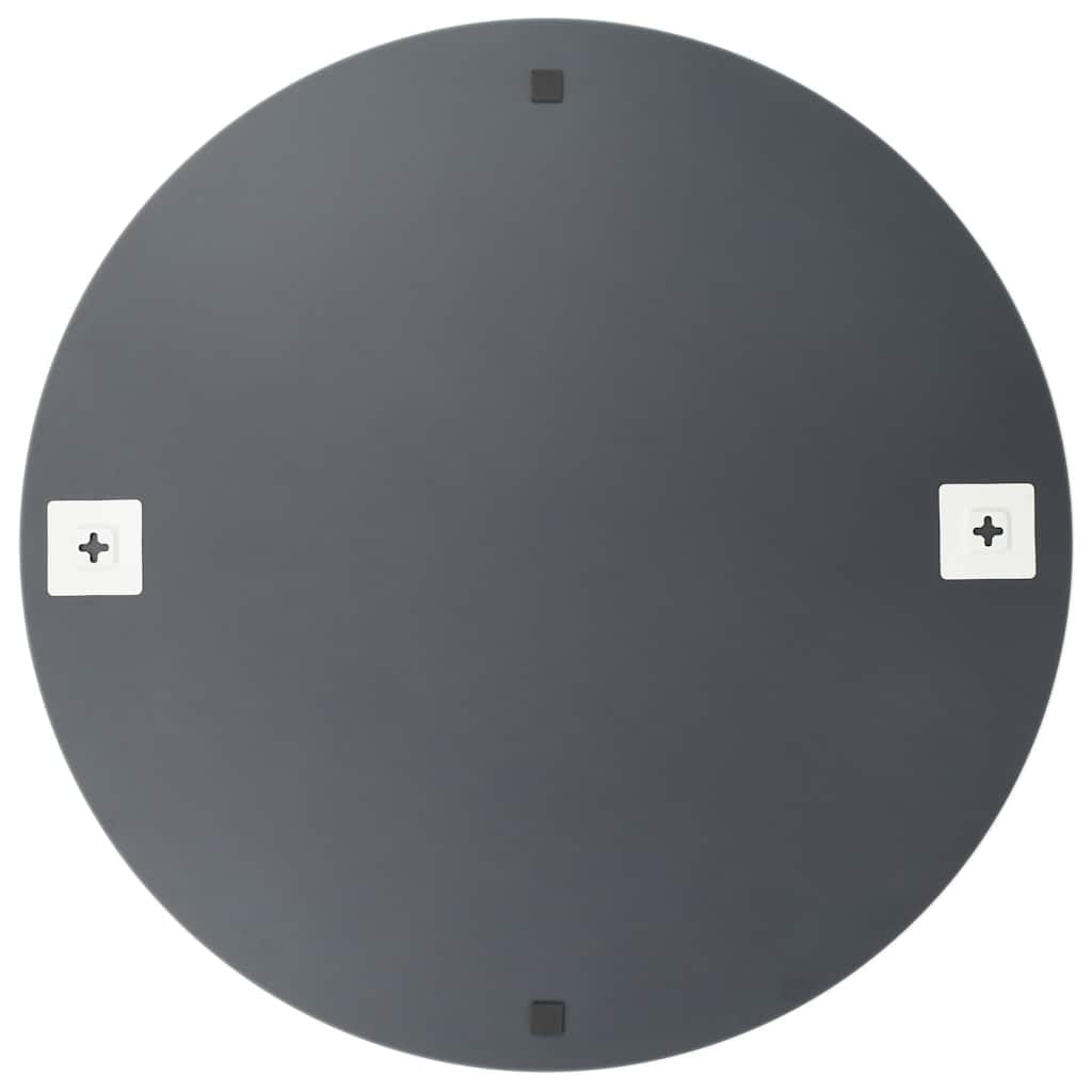 Specchio da parete, 2 pezzi, 50 cm, rotondo, in vetro, per