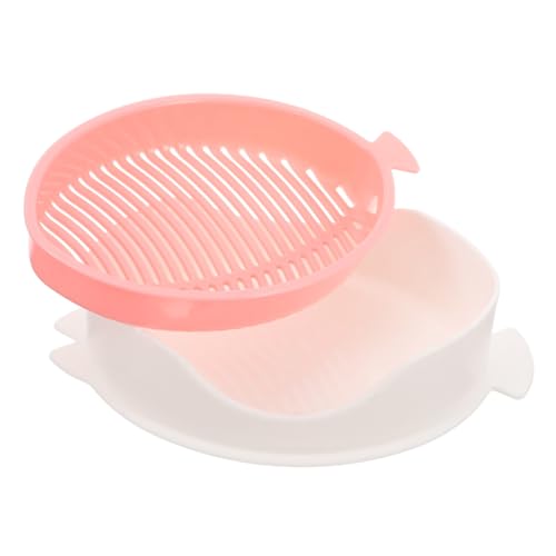 Levemolo 猫草植栽ボックス 猫の 猫の水飲み場 屋外 猫草トレイ ドレイン 猫砂の塊 ペット用猫草プランター 創造的な猫の植物 ペット用の猫用植物 プラスチック ピンク