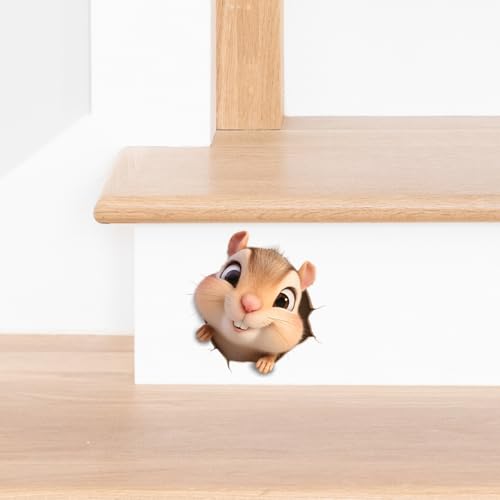 Vinilo decorativo 3D adhesivo desmontable para pared miniatura 3