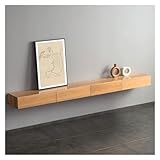 【Haute qualité】 Livré avec un matériau en bois de première qualité et une structure robuste, l'étagère TV avec un excellent savoir-faire ; Avec une finition durable et lisse, le meuble TV flottant est légèrement texturé ; La résistance à l'eau et à l'abrasion facilite l'essuyage.