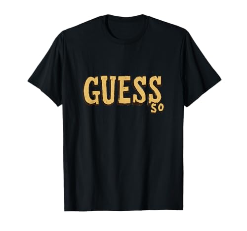 Cool Guess So Emblème T-Shirt