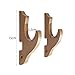 Fenteer Wall Mount Sword Display Stand, Sword Hook, Bamboo, Decorative, Multipurpose Sword Holder Wall Display Sword Rack, 1 Tier