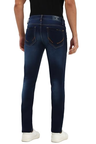 Image of Allen Solly Men's Mid Rise Skinny Jeans