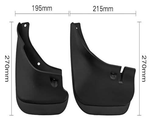 Garde-boue pour Toyota Corolla Hatchback 1993-1998 AE100 complets