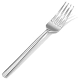 KINGSTONE Dinner Forks Set, 12-Piece Silverware Flatware Cutlery Dessert Forks (8.3-Inch), Forged Food-Grade Stainless Steel, Mirror Finish & Dishwasher Safe, Use for Kitchen, Home, Wedding, Party