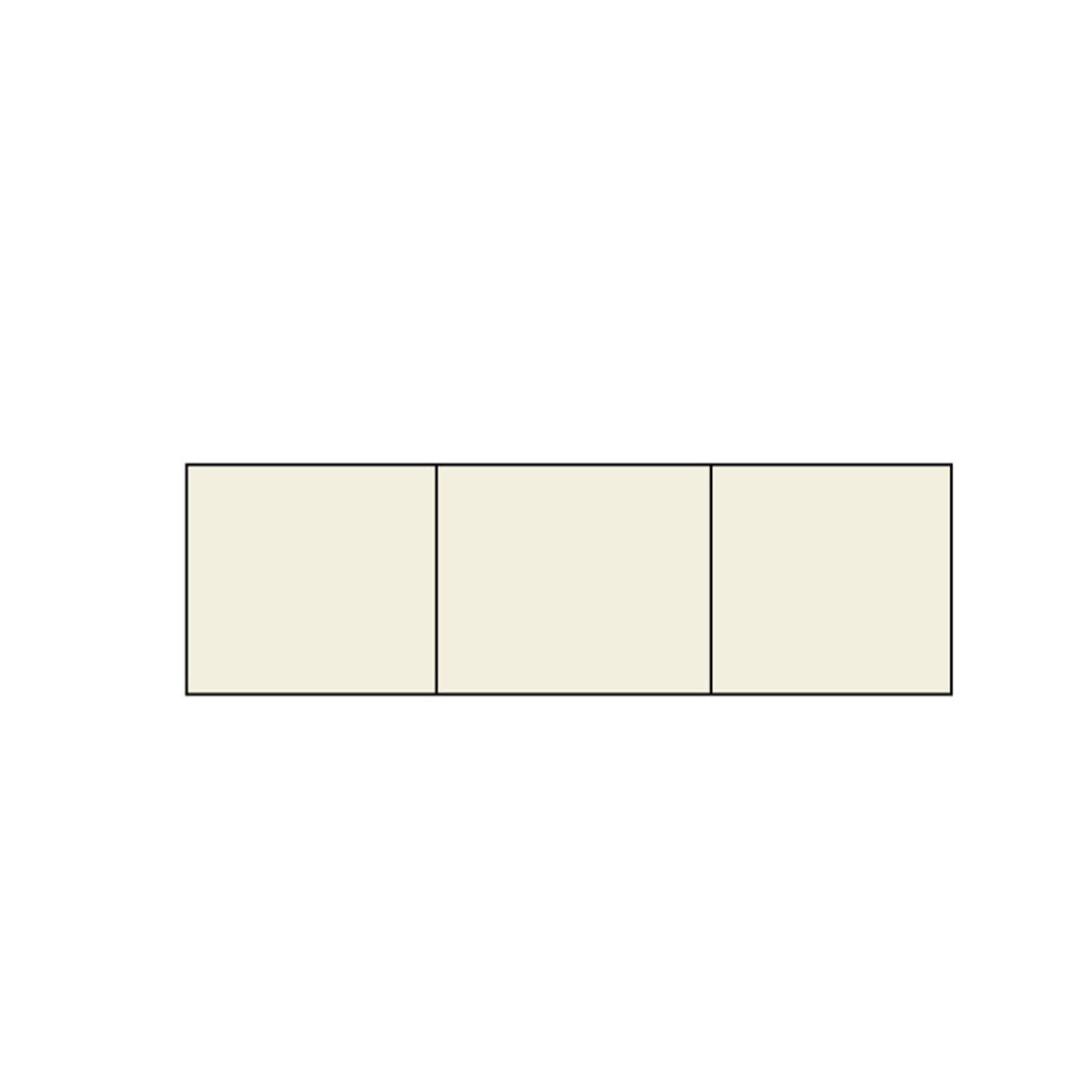 Outdoor Windshield Wind Protector Stove Windscreen for Picnic Cooking Garden Rectangle 250cmx70cm Beige-image-48