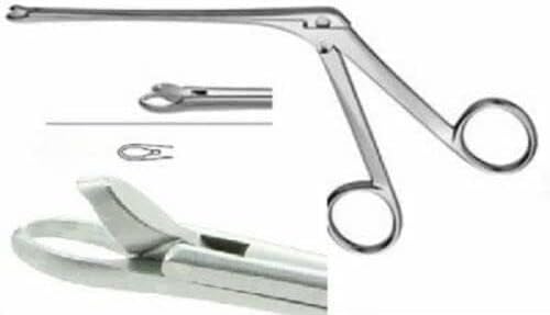 Weil Blakesley Nasal Forceps 11.5 cm Straight 2.0 mm Through-Cut