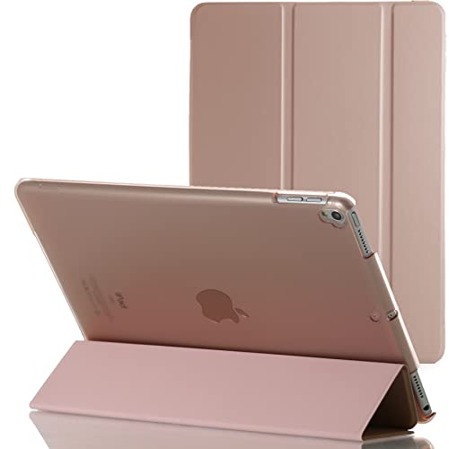 Slim Smart Magnetic Stand Cover For Apple iPad Air 3 (2019) & For iPad Pro 10.5 (2017) (Rose Gold)