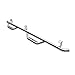 Smittybilt T0678CC-SS 2" Stainless Steel Wheel-to-Wheel Nerf Steps - Black Powdercoat
