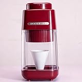 Slushie Machine, Slushy Machine for Home & Soft Serve Ice Cream Machine, No Ice Needed Frozen Drink Maker with 6 Presets, Quiet, Touch Screen, Auto-Clean, Delay Timer Gift for Home Party (Red)