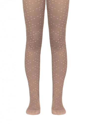 Conte Millie 20 Den - Fantasy Thin Tights For Girls With Polka Dots - 4yr. 6yr. 8yr. (14С-6СП) Black 43