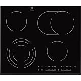 Electrolux EHF6547FXK piano cottura Nero Incasso 4 zona(i)