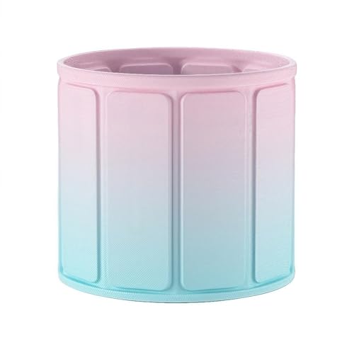 Negosuポータブルバスタブ折りたたみ式簡易組み立て不要円弧直径80 cm高さ67 cm家庭用スパ浸漬式大人子供室保温コンパクト収納持ち運びに便利 (グラデーションブルー)