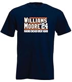 Caleb Williams DJ Moore 2024 Chicago Shirt T-Shirt Adult XL Blue