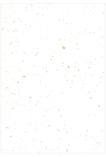 [Amazon.co.jp Exclusive] Washi Kawasumi OA Washi A4 Echizen Washi, Gold and Silver Sando, Dairei Paper, White Paper for Printers, 50 Sheets