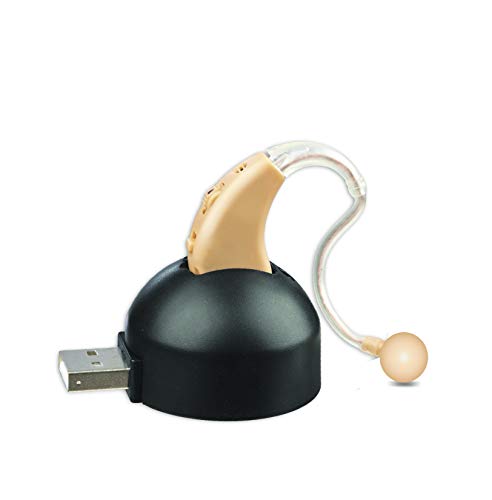 Elite Ear Sound Amplifier, Rechargeable, Sound Amplifier with Tips and Cleaning Brush (2 Pieces)