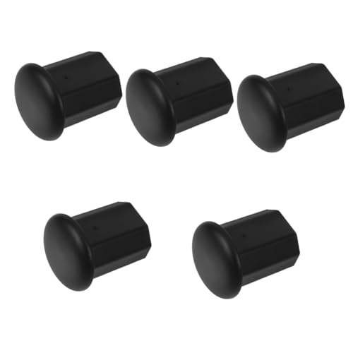 Couvre queue de club table de hockey sur coussin d'air noir embout protecteur