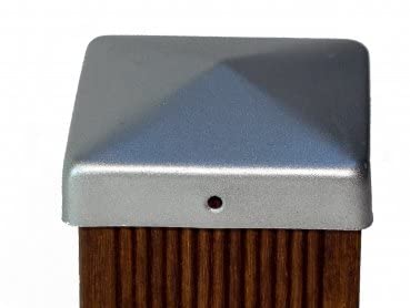 Pfostenkappe Schutzkappe Zierkappe Pyramide Zaunkappe Pfahlkappe VCI (für Pfosten 12x12 cm (121x121 mm)) inkl. 2x Edelstahl-Schrauben Pfostenkappe Schutzkappe Zierkappe Pyramide Zaunkappe Pfahlkappe VCI (für Pfosten 12x12 cm (121x121 mm)) inkl. 2x Edelstahl-Schrauben