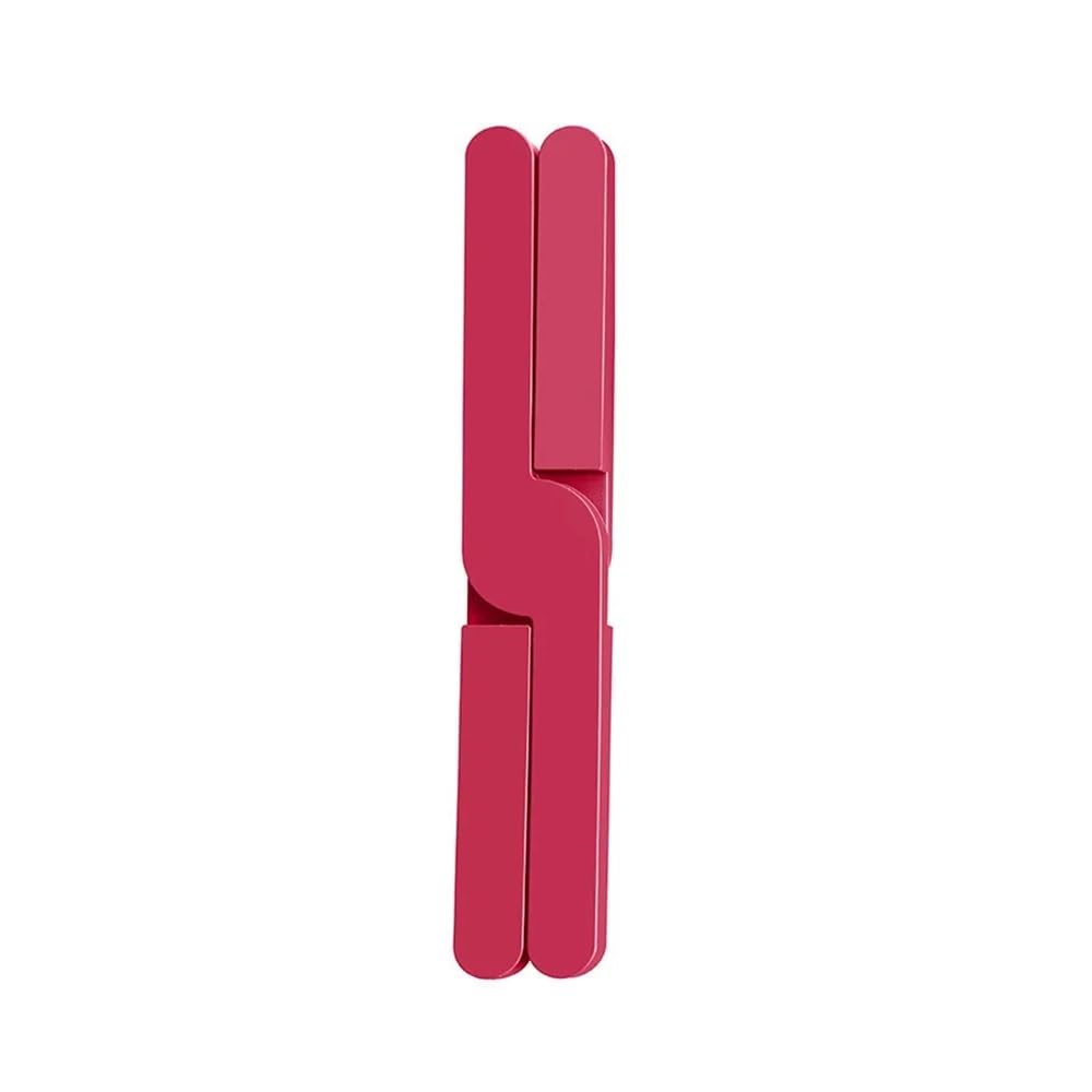 Trivets For Hot Dishes Foldable Silicone Heat Resistant Trivets For Hot Pots And Pans For Kitchen Countertops(Red)