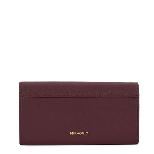 Image of Miraggio Gemma Wallet For Woman With Snap Button Closure | Women Wallet | Gift Items For Women