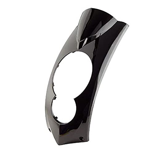 TUN'R Tablier AV/Face AV Scooter Compatible avec ludix Noir (Peint) (Compteur Triangulaire)