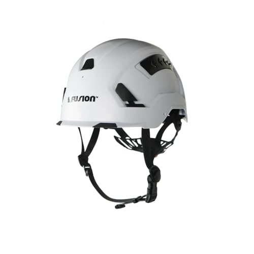 Fusion Colossus XL Work/Climbing Helmet ANSI Z89.1/ CE 397 Rated & Certified (L-XL)