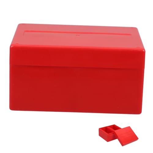 Caja para coleccionador de monedas Artibetter roja miniatura 1