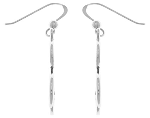 Spiral Triskele Celtic Trinity Knot Sterling Silver Dangle Earrings3