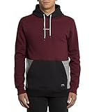 Bordado Volcom en el pecho. Volcom - Forzee P/O - Sudadera con Capucha Hombre - Rojo - XS