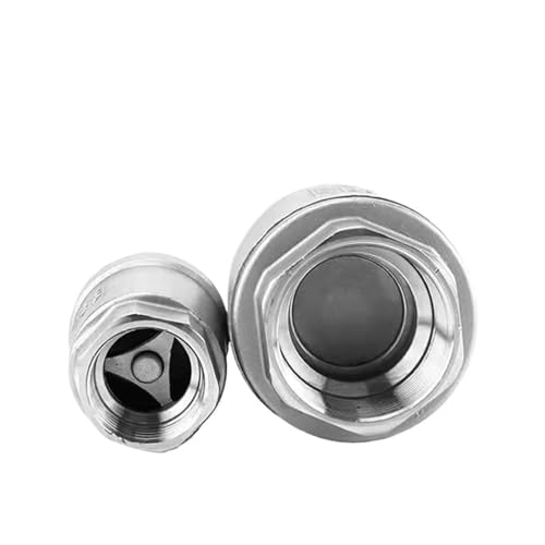 Clapet anti-retour 3/4" BSPT en acier inoxydable SS304 ressort en ligne vertical