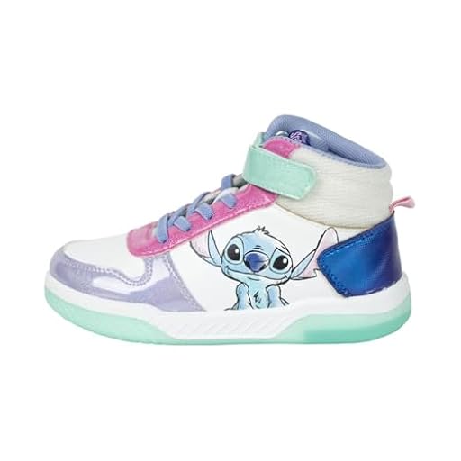 Disney Stitch Zapatos Niñas, Calzado Stitch Deportivas Altas Luces, Regalo Niñas y Adolescentes, Talla EU 28 | Ya disponible en tu tienda friki favorita! En mundofriki.es! Disney Stitch Zapatos Niñas, Calzado Stitch Deportivas Altas Luces, Regalo Niñas y Adolescentes, Talla EU 28 | Ya disponible en tu tienda friki favorita! En mundofriki.es!