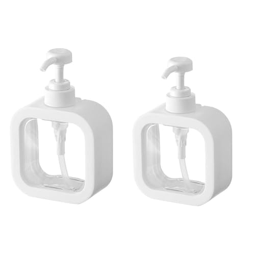 詰め替えボトル コンパクト 出張 アウトドア 収納 シャンプー 2個セット 300ml 500ml 手洗い 新生活 おしゃれ 容器 ソープ 旅行 お風呂 シンプル 北欧 ハンドソープ 洗面 ボトル クリア バス用品
