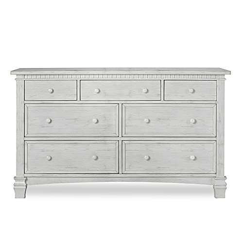Evolur Cheyenne And Santa Fe Double Dresser, Antique Mist #TOP3
