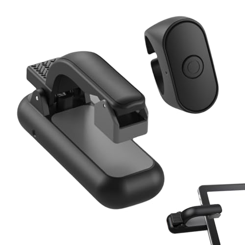 Volteador De Páginas por Control Remoto para E-Books - Mando A Distancia Portátil para Libros Electrónicos - Diseño Ergonómico Unisex para Toda La Familia