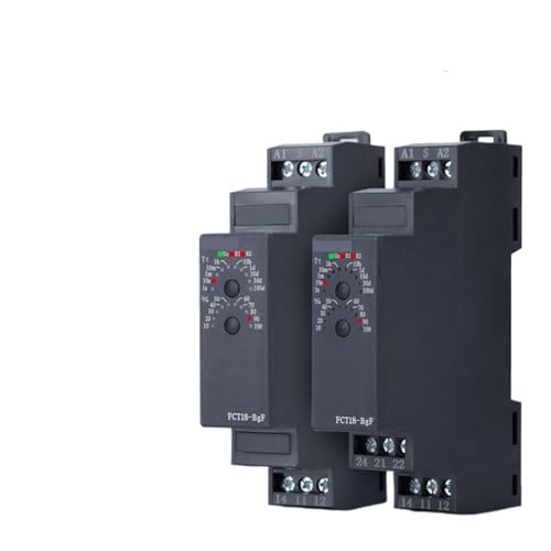 Relais temporisé FCT18-BgF rail DIN CVC AC110V 2CO