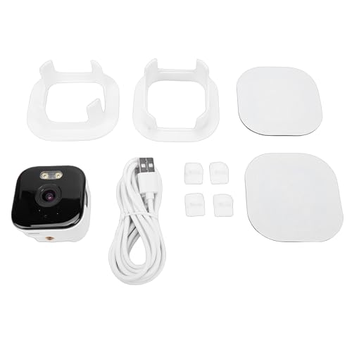 ZJchao Cámara de Seguridad para Ventana 2K, AI a Todo Color, Detección de Movimiento Anti PIR Nocturna, WiFi 2.4G 5G, con Audio Bidireccional, para Vigilancia del Hogar en Interiores