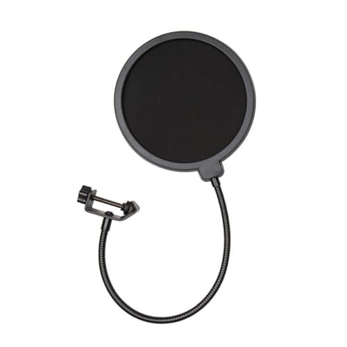 WeddHuis Filtre Anti-Pop Professionnel pour Microphone, Pare-Souffle en Mousse, Protection Micro, Pop Filter (Compatible avec Blue Yeti, Snowball, Quadcast et tout autre...