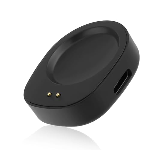 Cargador de Reloj Magnético Compatible con AMAZFIT T-Rex 3/Balance, Tipo C Portátil Soporte de Cable de Carga USB Convertidor Smartwatch Accesorios para Balance A2286 (Sin Cable) (Negro) - imagen 7