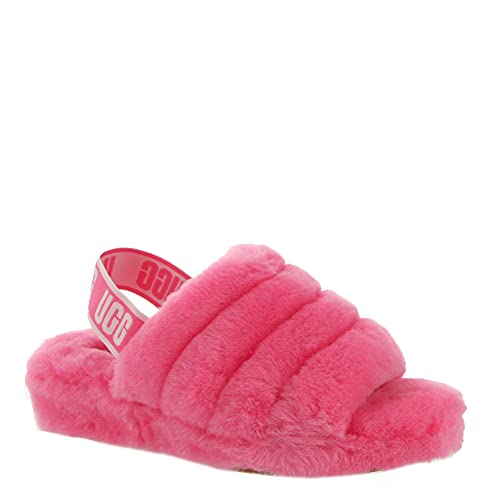 ✨新品✨ 早い者勝ち UGG Fluff Yeah Slide ピンク もこもこ UGG Kids Fluff Yeah Shearling Slides | Pink | FARFETCH