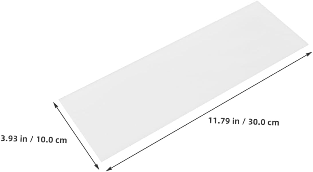 Mobestech Light Diffuser Acrylic Lampshade Panel for Pendant Lighting Softens Harsh Glare Provides Even Illumination for Ceiling Fixtures and Chandelier