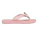 Guess Women's Tuta Flip-Flop, Medium Pink Logo 661, 8