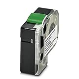 Phoenix Contact MM-EMLF Beschriftungsband Weiß für THERMOFOX, THERMOMARK GO, THERMOMARK GO.K auf Grün