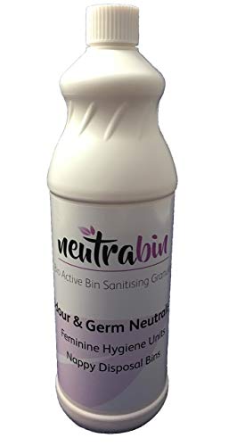 Neutrabin Sanitary Bin Sanitiser Nappy Unit Waste Disposal Germ Odour Control Bio Active