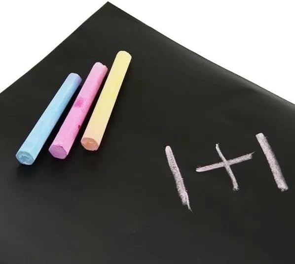 Adesivo Infantil Parede Lousa Quadro Negro 2m x 45cm Escritório e Crianças