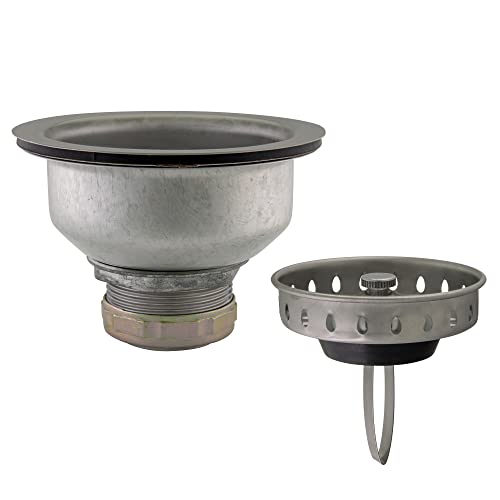Colador para fregadero de cocina en acero inoxidable 304