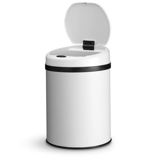 Juskys poubelle automatique avec capteur de 30 L - poubelle électrique, détecteur de mouvement,...